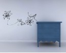Beautiful Lily Flowers Vinyl Decals Modern Wall Art